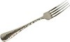 Bastia Euro Dinner Fork, 18/10 Hammered - DOZEN