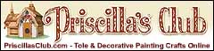 Priscillasclub.com - Tole & Decorative Painting Crafts Online | Ceramic Dinnerware